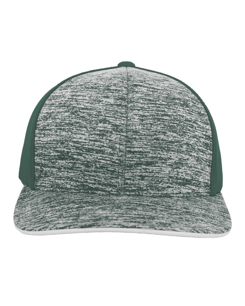 Pacific Headwear 106C - Aggressive Heather Snapback Trucker Cap