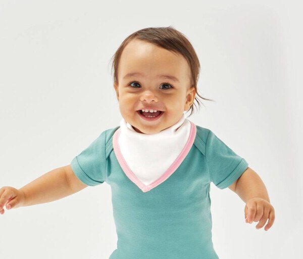 Babybugz BZ023 - Babero Bandana Reversible de Algodón Orgánico