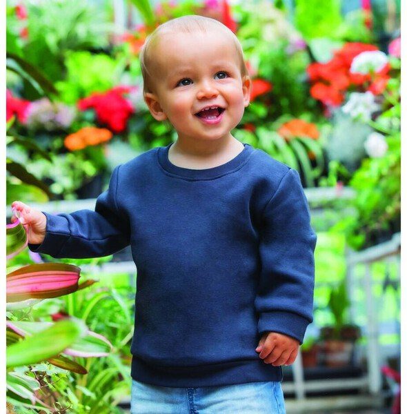 BABYBUGZ BZ064 - BABY ESSENTIAL SWEATSHIRT