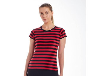 Mantis MT110S - Womens striped T-shirt