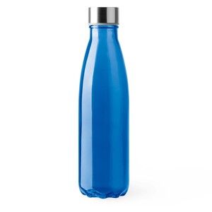 EgotierPro BI4099 - SANDI Szklana butelka z korpusem w półprzezroczystym kolorze