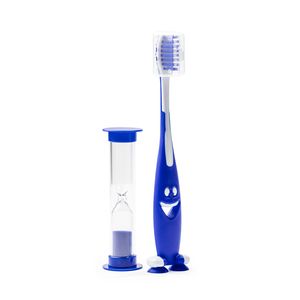 EgotierPro CI9946 - MESLER Set de cepillo de dientes y reloj de arena