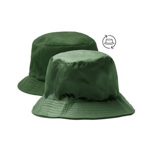 EgotierPro GR6998 - FROSTY Reversible bucket hat in nylon and fleece lining