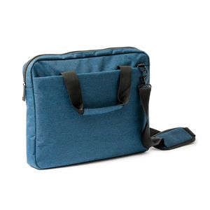 EgotierPro PM7500 - KALMAR Padded document case for your laptop made from 600D RPET recycled polyester in heather finish