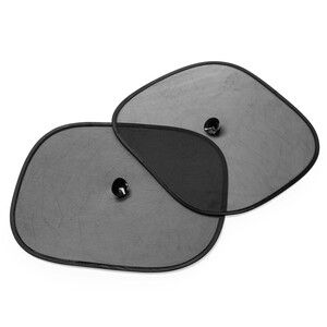 EgotierPro PS1007 - MACK Set of 2 foldable sun shields for car windows to protect you from the sun