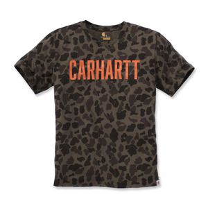 Carhartt CAR104346 - T-shirt logo Camo block