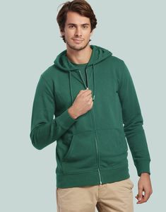 Les Filosophes MONTAIGNE - Unisex Organic Cotton Zipped Hoodie Made in France
