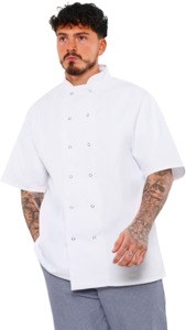 BonChef B102 - Danny Short Sleeve Chef Jacket Unisex