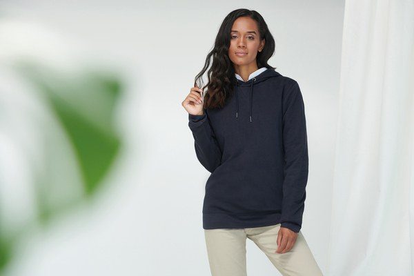 Sudadera capucha ecorresponsable unisex