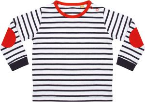 Larkwood LW028 - Striped long-sleeved T-shirt