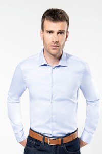 Kariban Premium PK502 - Mens pinpoint Oxford long-sleeved shirt