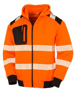 Result R503X - Recycled safety hooded sweatshirt