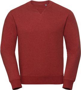 Russell RU260M - Sweatshirt mesclada com decote redondo Authentic
