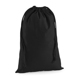 Westford Mill W216 - Drawstring carry handle bag in premium cotton
