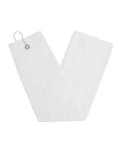 Carmel Towel Company C1625TG - Trifold Golf Towel with Grommet and Hook