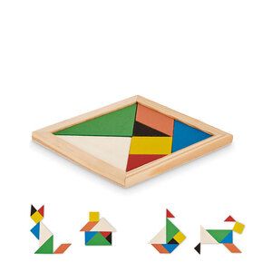 GiftRetail MO6693 - TANGRAM Puzzle Tangram en bois