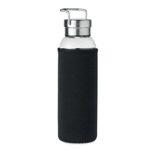 GiftRetail MO6860 - HELSINKI GLASS Glass bottle in pouch 500 ml
