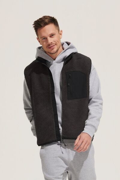 SOL'S 04041 - Fury Bw Chaleco Unisex Sherpa