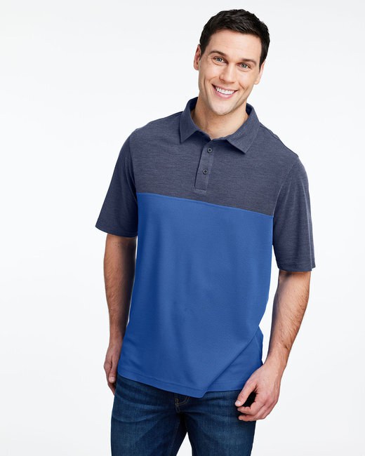 Core365 CE112C - Men's Fusion ChromaSoft Colorblock Polo