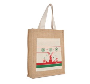 Kimood KI0732 - Einkaufstasche mit Weihnachtsmotiven