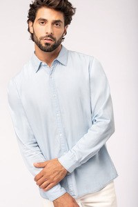 Kariban KNS500 - Mens faded shirt in cotton twill