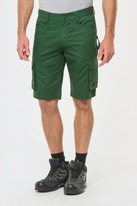 WK. Designed To Work WK713 - Mens eco-friendly multipocket bermuda shorts