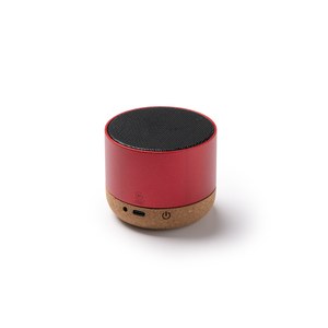 EgotierPro BS1061 - VOXEL Wireless speaker made from recycled aluminium and a cork base