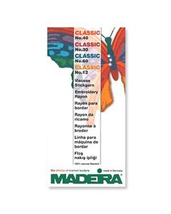 Decoration Supplies MDCARD - MADEIRA Color Cards
