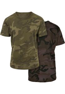 Build Your Brand BY079A - Camo Tee 2-Pack