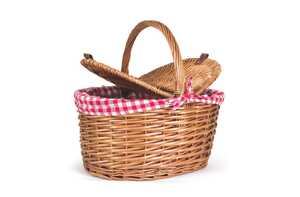TopPoint LT95905 - Wicker picnic basket
