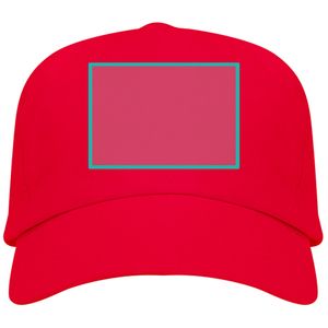 EgotierPro GO7033 - BALDER 5-panelowa czapka z daszkiem wykonana w 100% z poliestru z detalami o wysokiej widoczności