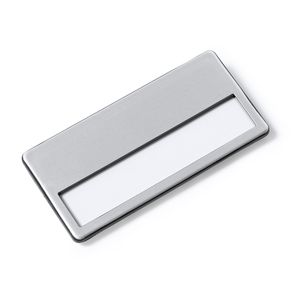EgotierPro ID7069 - GANDA Porte-badge avec devant en aluminium