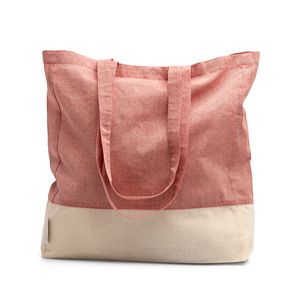 Stamina BO7189 - INCA Tasche aus recycelter Baumwolle in einem Design mit Heather-Finish und 120 g/m² natürlicher Baumwolle mit Zwickel