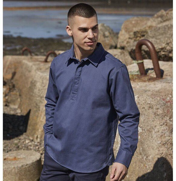 Front row FR050 - Heavy Duty Cotton Pullover Drill Shirt