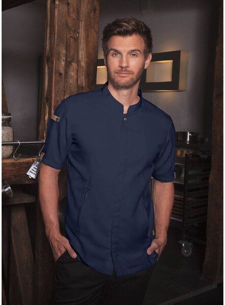 KARLOWSKY KYJM36 - Short sleeve innovative sustainable chef jacket