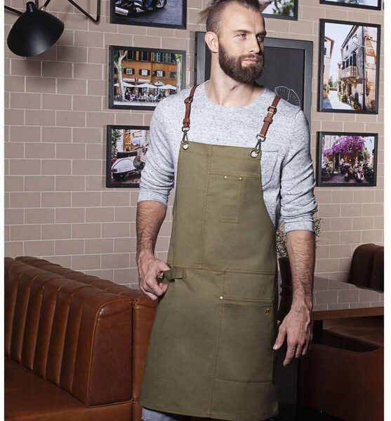 KARLOWSKY KYLS25 - Stylishly trendy bib apron