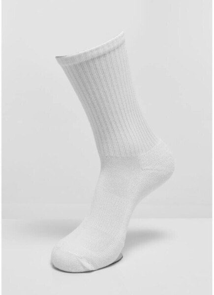 BUILD YOUR BRAND BY201 - Comfort Fit Ribbed Ankle Crew Socks