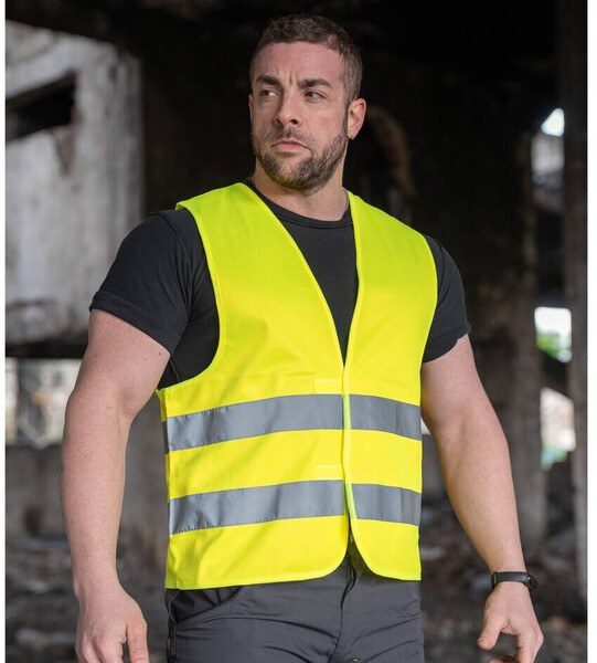 KORNTEX KX230 - Safety vest with print : Visitor or Security