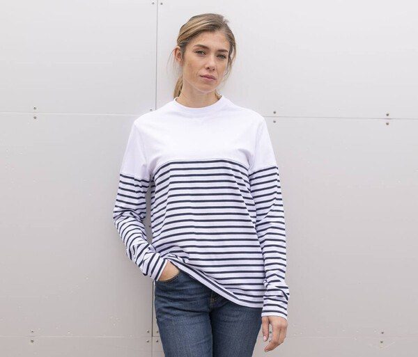 PEN DUICK PK201 - Long sleeve striped t-shirt