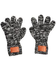 Leeman LG-9407 - Heathered Knit Gloves