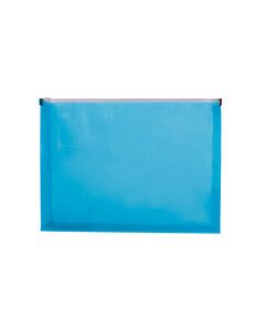 Prime Line PF203 - Zip-Closure Envelope With Business Card Slot
