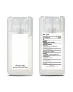 Prime Line PC187 - Mini Rectangle Card Shape Hand Sanitizer Spray