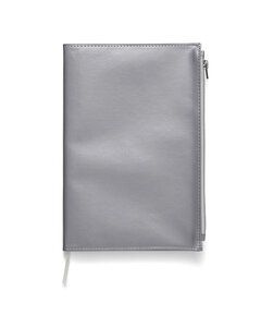 Prime Line NB200 - Softbound Metallic Foundry Journal With Zipper Pocket