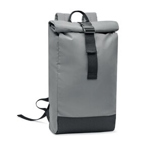 GiftRetail MO2056 - BRIGHT ROLLPACK Mochila Rolltop reflectiva