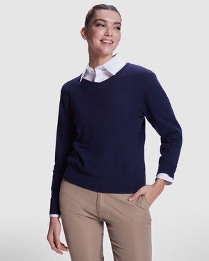 Roly JE8418 - HILUX WOMAN Fine knit V-neck jumper for women