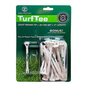 ZERO FRICTION GTCTT - Composite 3" Cup Turf Tee 30 Pack