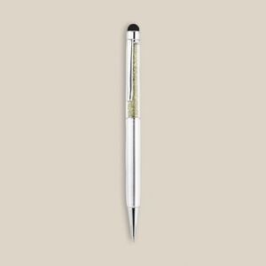 EgotierPro 33584 - Aluminium-Stift mit Touchscreen-Spitze und Diamanten DIAMONDS