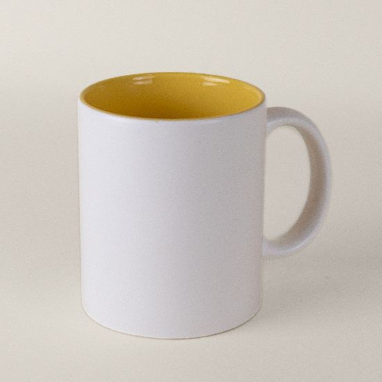 Goya 37510 - Ceramic Mug 350ml White & Color Interior GRAVEN