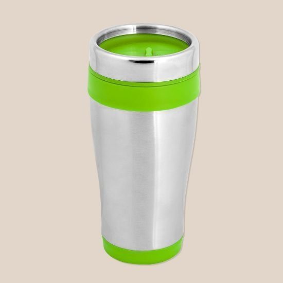 Goya 37062 - Vaso Térmico Acero Inoxidable 450ml Polipropileno GLACIAR