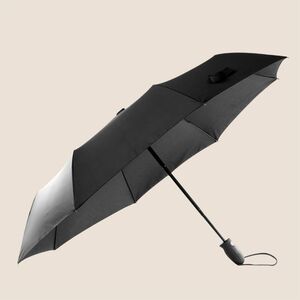 EgotierPro 38537RE - Automatischer RPET Pongee Regenschirm, 95 cm OPEN&CLOSE